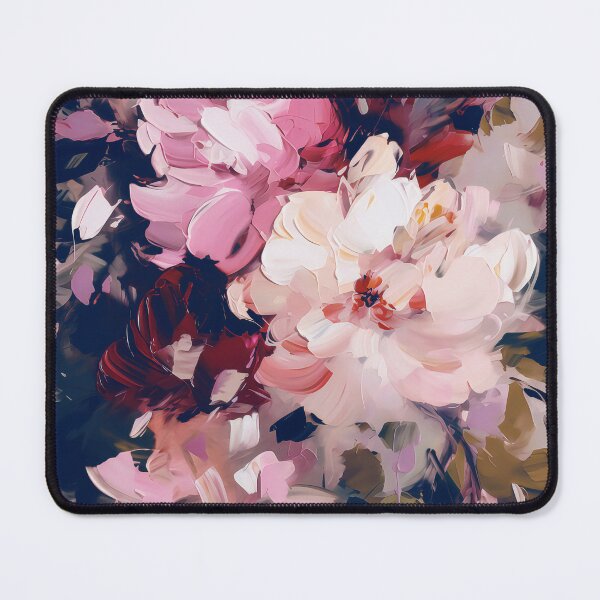 Item preview, A Splash of Pink and Navy Floral designed and sold by meggydesigns.