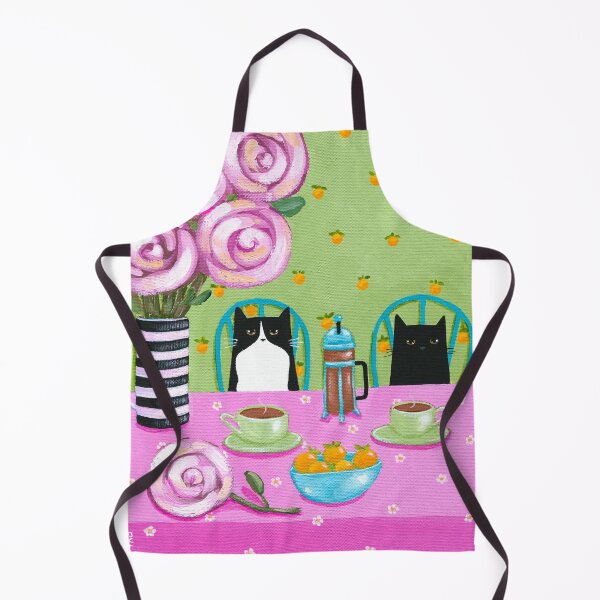 Item preview, French Press Coffee Cats designed and sold by KilkennyCat Art.