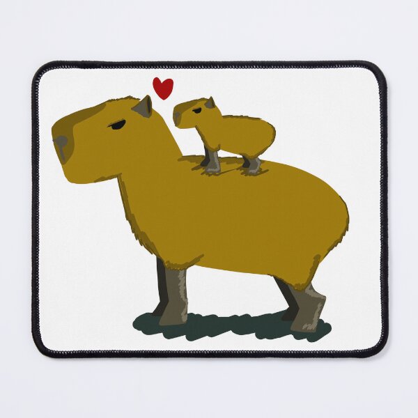 Item preview, Capybara and Baby designed and sold by geljune.