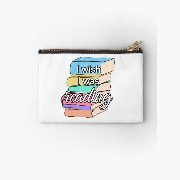 Item preview, “I Wish I Was Reading” - Pastel Books designed and sold by TeaLimeTwo.