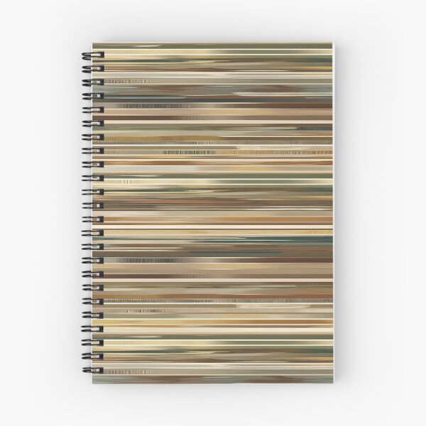 Item preview, Horizontal Muted Earth Tones Stripe Pattern - Minimalist Design for Home Decor designed and sold by ABArtByAlexST.