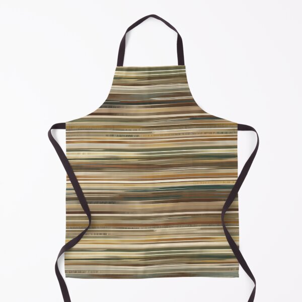 Item preview, Horizontal Muted Earth Tones Stripe Pattern - Minimalist Design for Home Decor designed and sold by ABArtByAlexST.