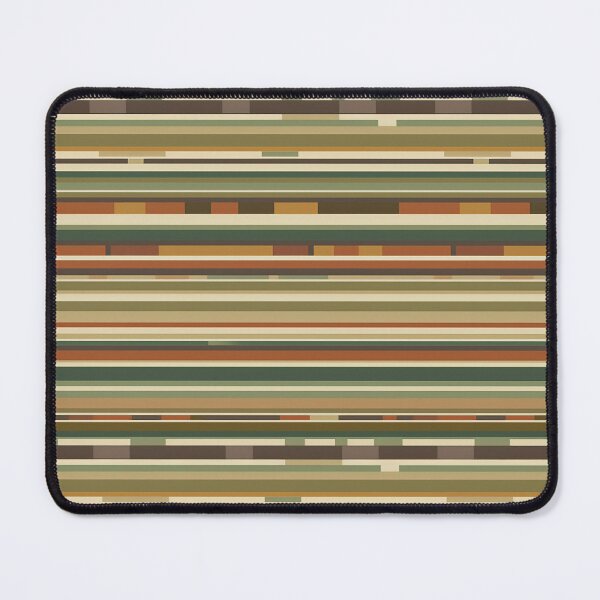 Item preview, Muted Earth Tones Horizontal Stripe Pattern - Minimalist Design designed and sold by ABArtByAlexST.