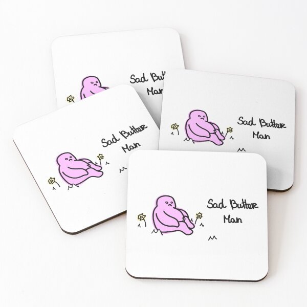 Item preview, Sad Butter Man designed and sold by ArtBySigita.