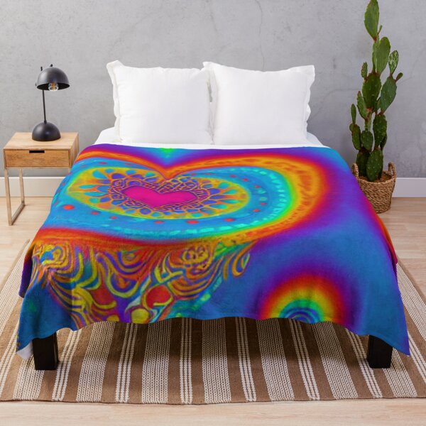Item preview, Psychedelic Love Heart designed and sold by DukeGroovy.