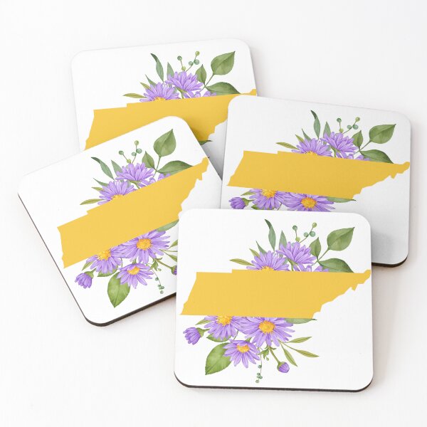 Item preview, Tennessee Asters Yellow designed and sold by shebringstrings.