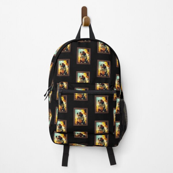 Item preview, St. Bernard Sunflower Painting Adorable Dog designed and sold by rafaeltto.