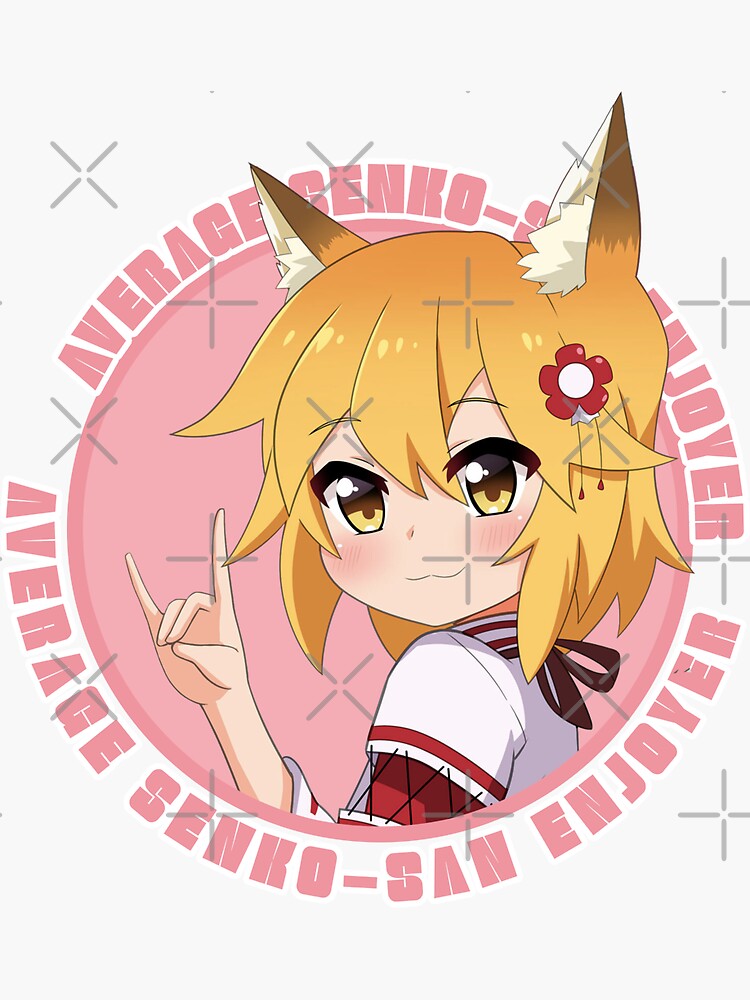 Senko-san scared | Sticker