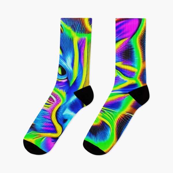Item preview, Psychedelic Cat designed and sold by DukeGroovy.