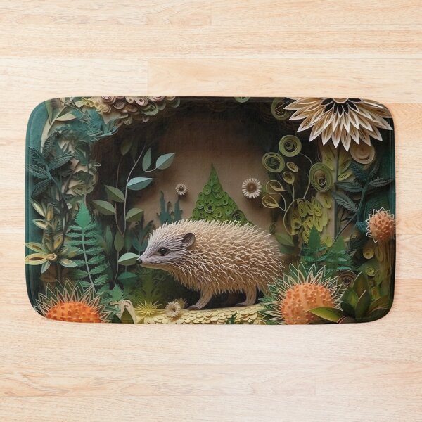 Item preview, Paper Quilled Hedgehog designed and sold by Matt's Artificial Nature.