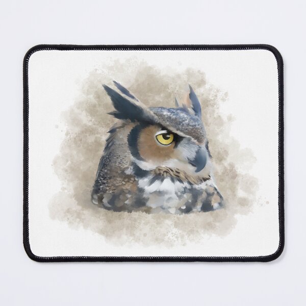 Item preview, Great Horned Owl designed and sold by xSnoozyx.