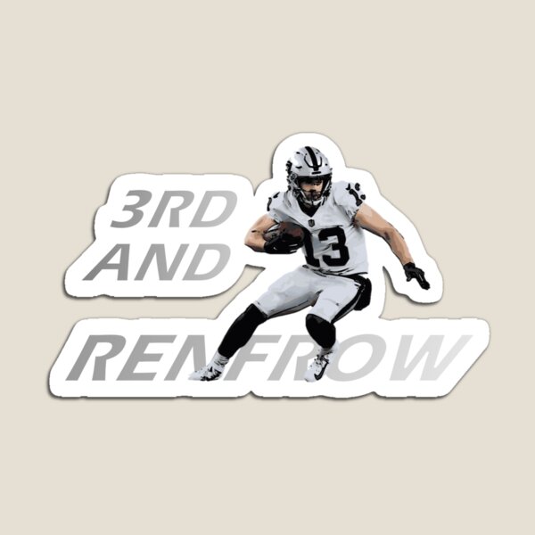 HUNTER RENFROW las vegas raiders Magnet for Sale by Valentinesday69