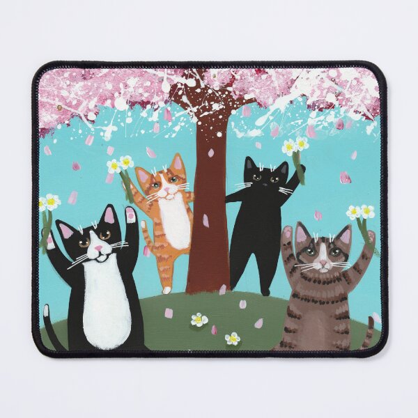 Item preview, The Cats Celebration of Spring designed and sold by KilkennyCat Art.