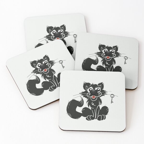 Item preview, Fun Black Cat' Story. Hand-drawn Digital Art designed and sold by DigiPicStock.