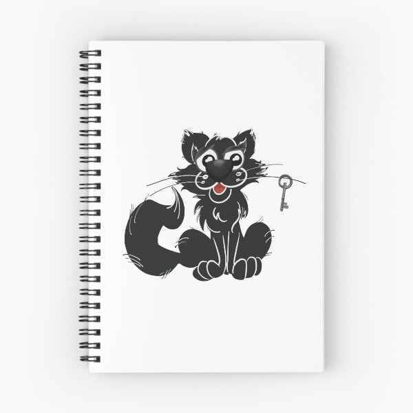 Item preview, Fun Black Cat' Story. Hand-drawn Digital Art designed and sold by DigiPicStock.