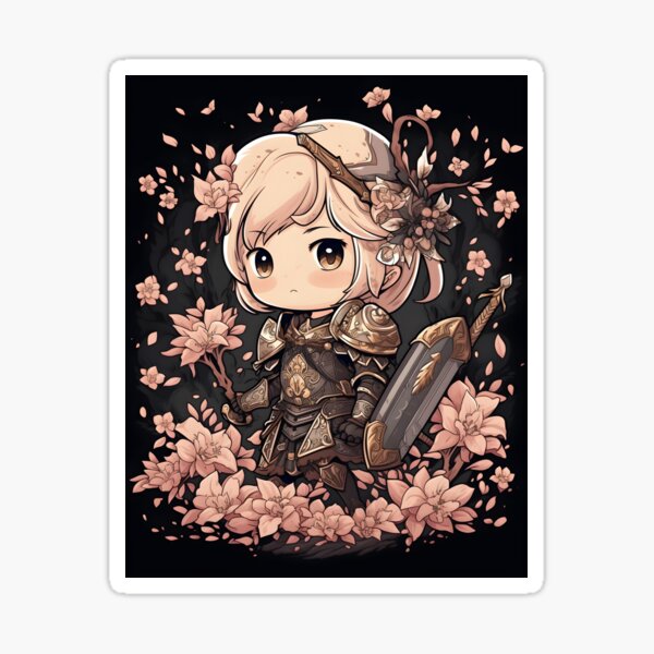 Item preview, Dark Souls Chibi (Woman Knight) designed and sold by theblossomrealm.