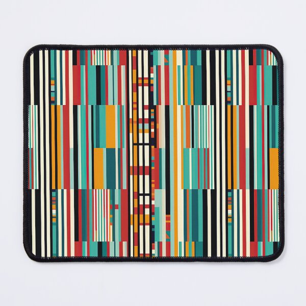 Item preview, Asymmetrical Stripes Pattern in Varying Widths and Angles designed and sold by ABArtByAlexST.