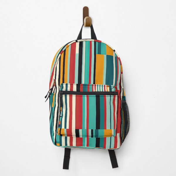 Item preview, Asymmetrical Stripes Pattern in Varying Widths and Angles designed and sold by ABArtByAlexST.