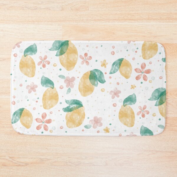 Item preview, Watercolor Summertime Lemons & Florals  designed and sold by Laura Ohlman.