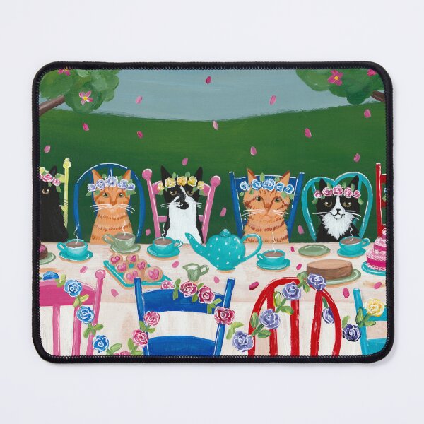 Item preview, The Cats Tea Party designed and sold by KilkennyCat Art.