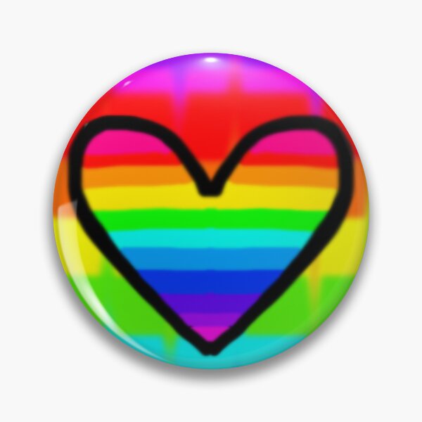 Item preview, Rainbow heart designed and sold by Pastel-Diamond.