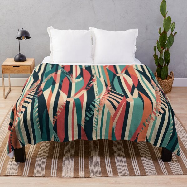 Item preview, Asymmetrical Stripes in Varying Widths and Angles Pattern designed and sold by ABArtByAlexST.