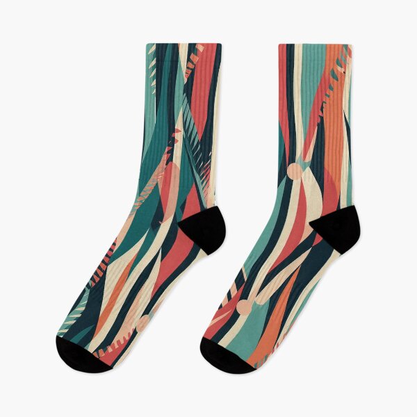 Item preview, Asymmetrical Stripes in Varying Widths and Angles Pattern designed and sold by ABArtByAlexST.