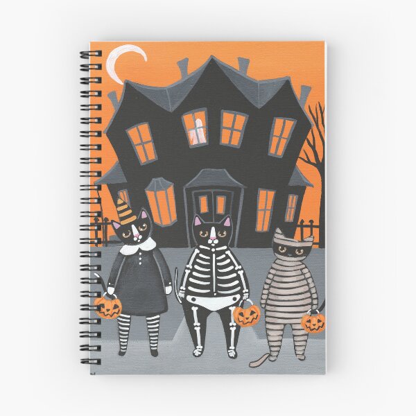 Item preview, The Trick or Treaters designed and sold by KilkennyCat Art.