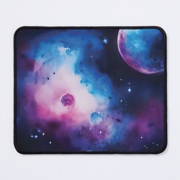 Item preview, Watercolour style space scene designed and sold by KaitJDesign.
