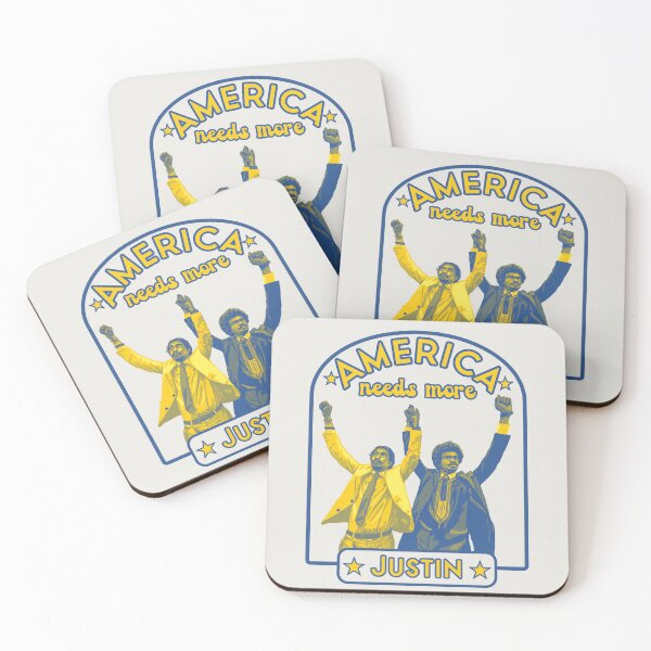 Item preview, America Needs More Justin designed and sold by Unhinged Heather.
