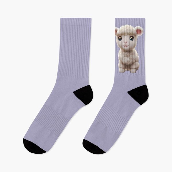 Artikelvorschau, Super süßes, entzückendes, flauschiges Babyschaf entworfen und verkauft von allovervintage.