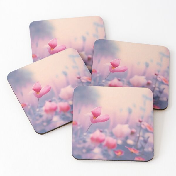 Item preview, Pink flowers on a purple/pink background designed and sold by KaitJDesign.