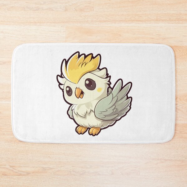 Item preview, Friendly baby cockatiel with soft feathers and a cute crest on their heads designed and sold by Maycon Arts.