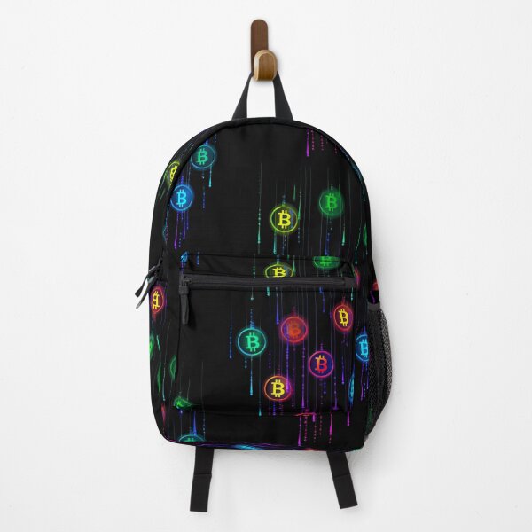 Item preview, Colorful Bitcoin Rain designed and sold by UlDesigns.