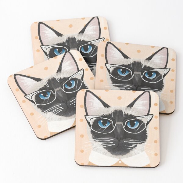 Item preview, Marie the Siamese designed and sold by KilkennyCat Art.