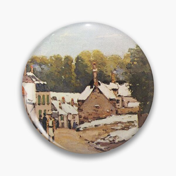 Item preview, Early Snow at Louveciennes by Alfred Sisley designed and sold by tomorrowsart.