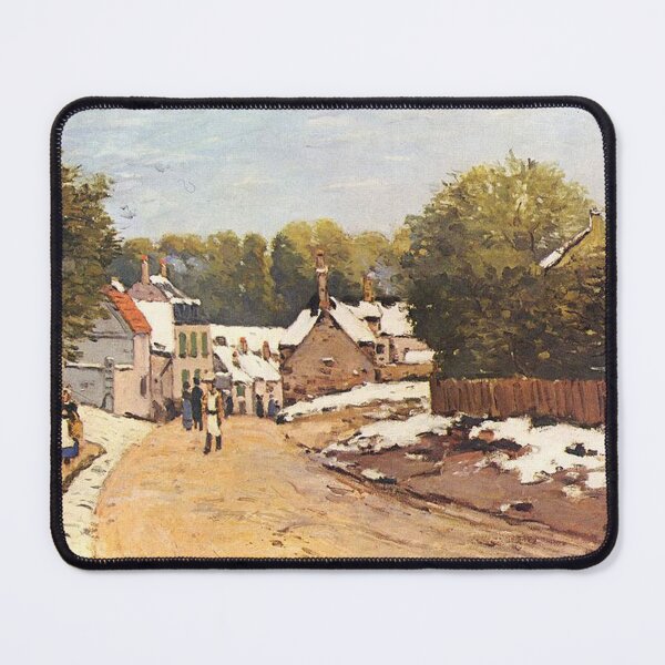 Item preview, Early Snow at Louveciennes by Alfred Sisley designed and sold by tomorrowsart.