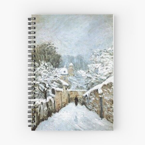 Item preview, Winter in Louveciennes by Alfred Sisley designed and sold by tomorrowsart.