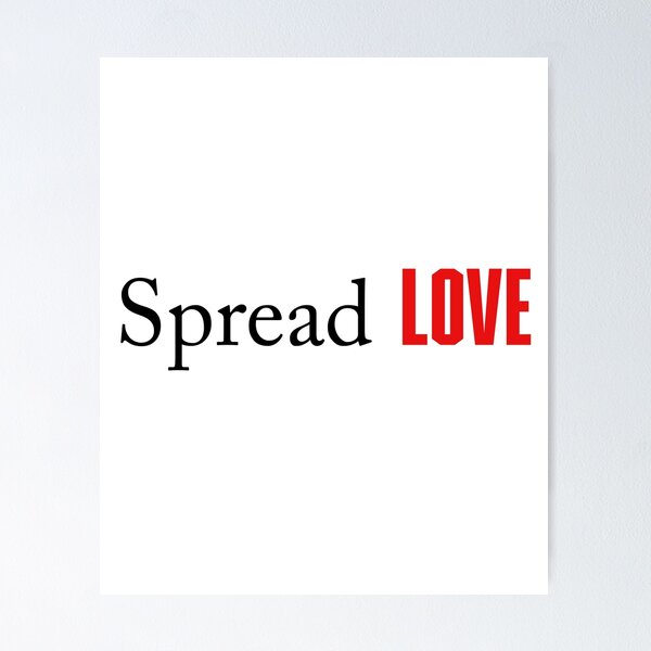 Item preview, Spread love designed and sold by PGUSTTAV.