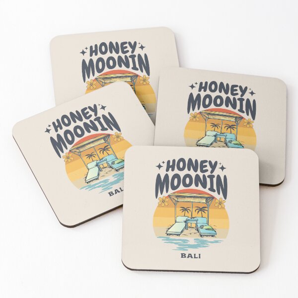 Item preview, Honey moonin Bali Honeymoon Destination designed and sold by Uppercase Tees.
