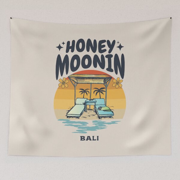 Item preview, Honey moonin Bali Honeymoon Destination designed and sold by Uppercase Tees.