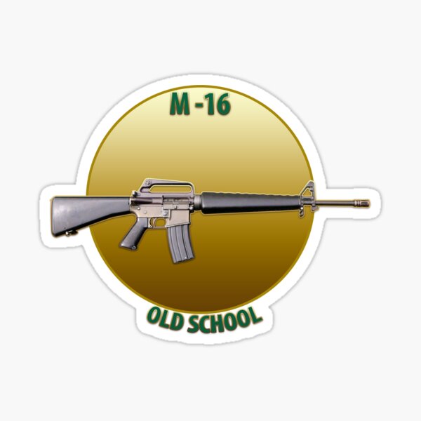 Item preview,  M16 - Vieja escuela (dorado) designed and sold by Durutti1936.
