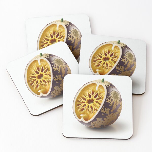 Item preview, Golden Passionfruit Art designed and sold by CarrotStick.
