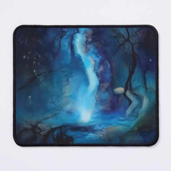Item preview, Abstract dark blue ethereal artwork designed and sold by KaitJDesign.