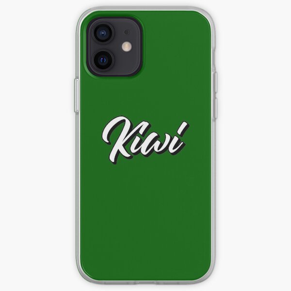 White Kiwi iPhone Soft Case