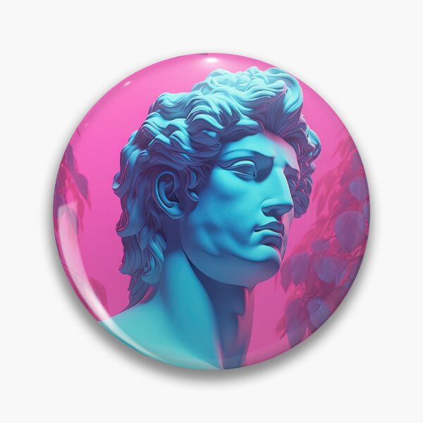 Item preview, Neon Olympia: A Vaporwave Homage to Ancient Greece designed and sold by Mullet Monkey.