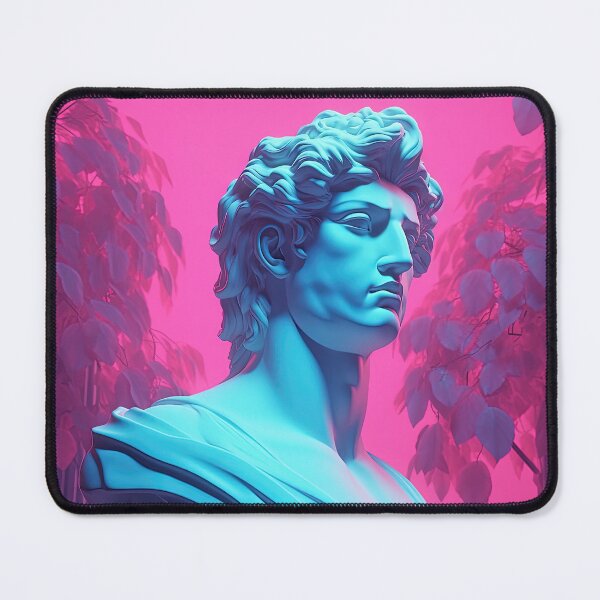 Item preview, Neon Olympia: A Vaporwave Homage to Ancient Greece designed and sold by Mullet Monkey.