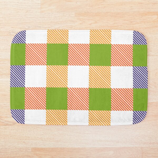 Item preview, Colorful plaid pattern designed and sold by Pattrenonly.