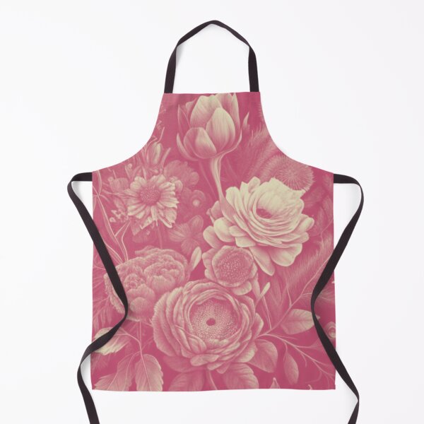 Artikelvorschau, Rosa Ton Gothic Steampunk Blumenmuster von Brandon Cable entworfen und verkauft von BrandonArtWorld.