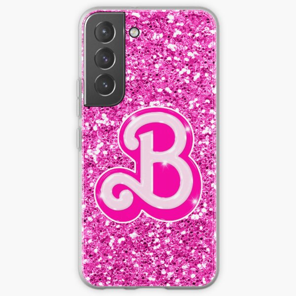 Barbie Logo, Letter (B) Pink, Movie Barbie 2023 Samsung Galaxy Soft Case